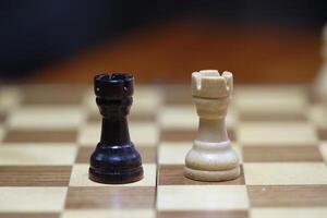 arrangement of chess pieces, a strategy game that sharpens your brain and focuses photo