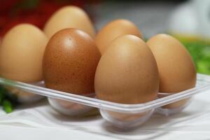 a bunch of fresh egg photo
