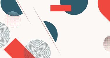 Modern Background geometric shape on white color background dynamic texture geometric solid color element design good for used on posters, banner, web and any more vector