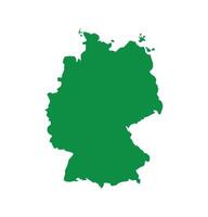 Map of Germany. Germany Map on white background. vector