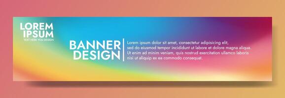Modern Gradient Background Design With Text vector