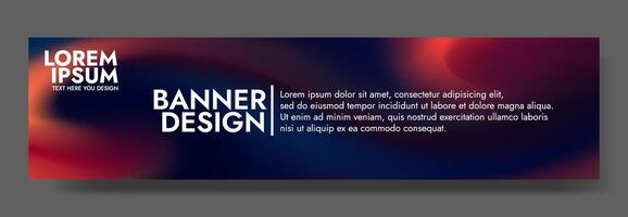 Abstract Background with Red and Blue Gradient vector