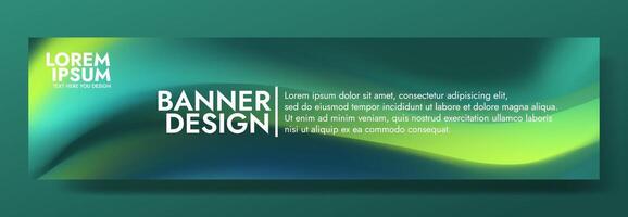 Modern Abstract background With Green Gradient vector