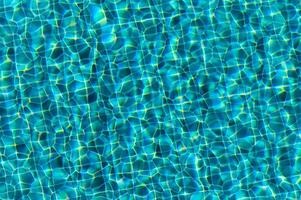 Glittering Turquoise Waters Reflecting Sunlight Create a Mesmerizing Pattern During a Serene Summer Afternoon photo