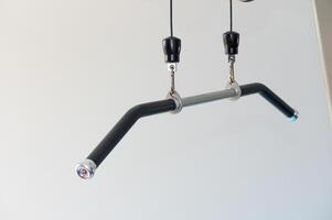 Innovative Exercise Equipment Designed for Home Fitness With Adjustable Resistance Cables in a Modern Setting photo