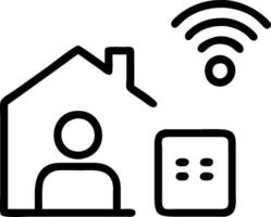 Home automation icon vector