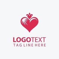 Logo with Crown Design vector
