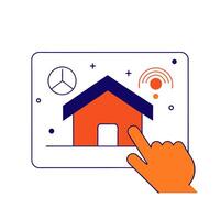 Home automation home automation icon vector