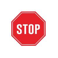 SRoad sign icon, stop traffic. suitable for poster use and web icons vector