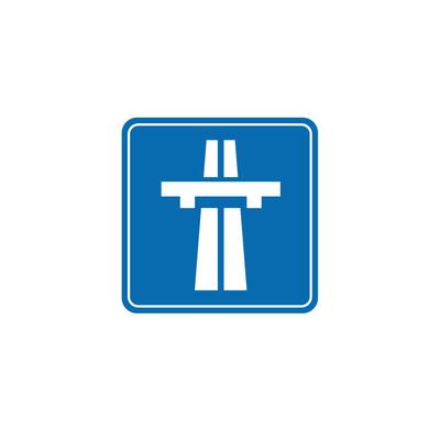 road sign icon, Begin traffic on blue checkered board. suitable for poster use and web icon