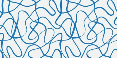 Abstract doodle grid on white background. Scribbled and scribbled texture of hand drawn uneven lines. Geometric textured background for textile, cover, wrapping paper, wallpaper design vector