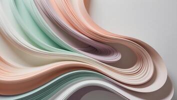 A colorful abstract background with wavy lines photo