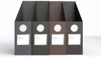 files or folder with white background photo