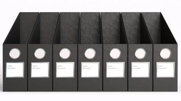 files or folder with white background photo