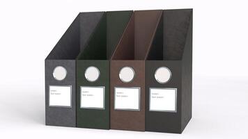 files or folder with white background photo