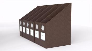 files or folder with white background photo