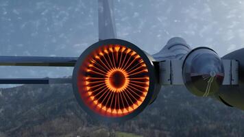 Fighter aircraft photo with different different angle view