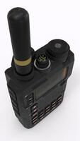 walkie talkie with white background photo