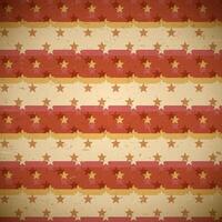 Seamless red pattern with shifted stars vector