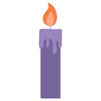 Candle icon icon isolated on white background. vector