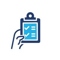 task list clipboard colored icon design good for web or mobile app vector