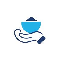 hunger colored icon design good for web or mobile app vector