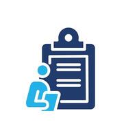 survey officer colored icon design good for web or mobile app vector