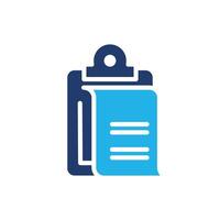 task list clipboard colored icon design good for web or mobile app vector