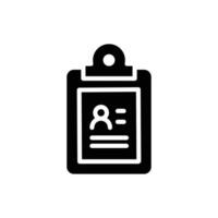 profile solid icon design good for web or mobile app vector
