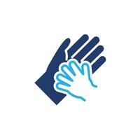 compassion colored icon design good for web or mobile app vector