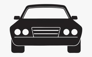 Car Silhouette Art icon image vector