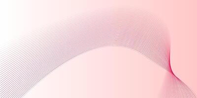 Red wave line abstract background vector