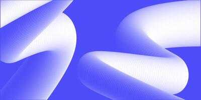 Abstract background with blue and cyan color gradation with line accents like a pipe vector