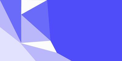 Geometric shapes on abstract blue background vector
