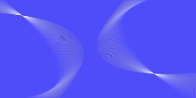 Abstract white line wave elegant blue background vector