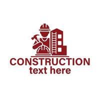 custom construction, real estate, property and company logo vector