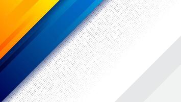 blue and yellow diagonal shapes abstract background for business corporate design vector