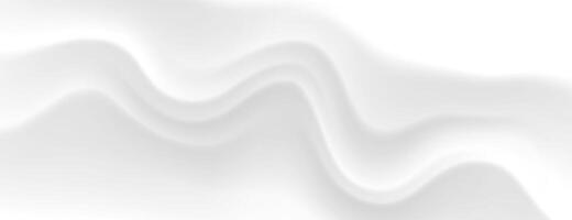 white wavy texture abstract background vector