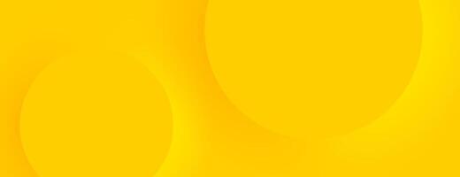 yellow minimal circle texture abstract background vector