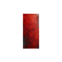 a red door with a black frame on a transparent background png