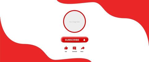 A red and white background with a red and white shape vector