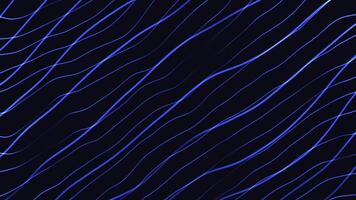 A blue and black background with lines video
