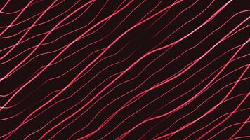 A red and black background with lines video