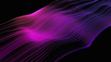 Abstract background with wavy lines video