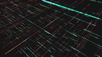 Abstract background with lines and dots video