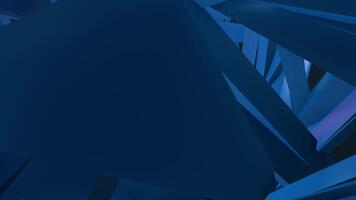 A blue abstract background with many triangles video
