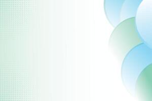 Green and blue background with white space vector