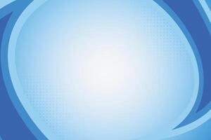 Blue background shape with white space vector