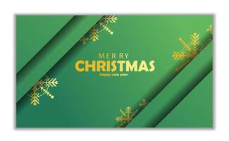 luxury elegant for stories collection for christmas editable template for greetings card and lanscape background template with green gradient vector