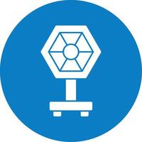 Camera Reflector Glyph Multi Circle Icon vector